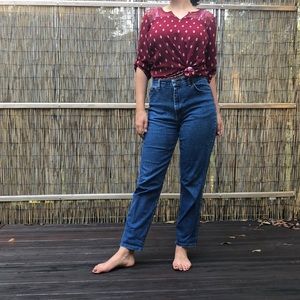 Vintage Riders Mom Jeans High Rise